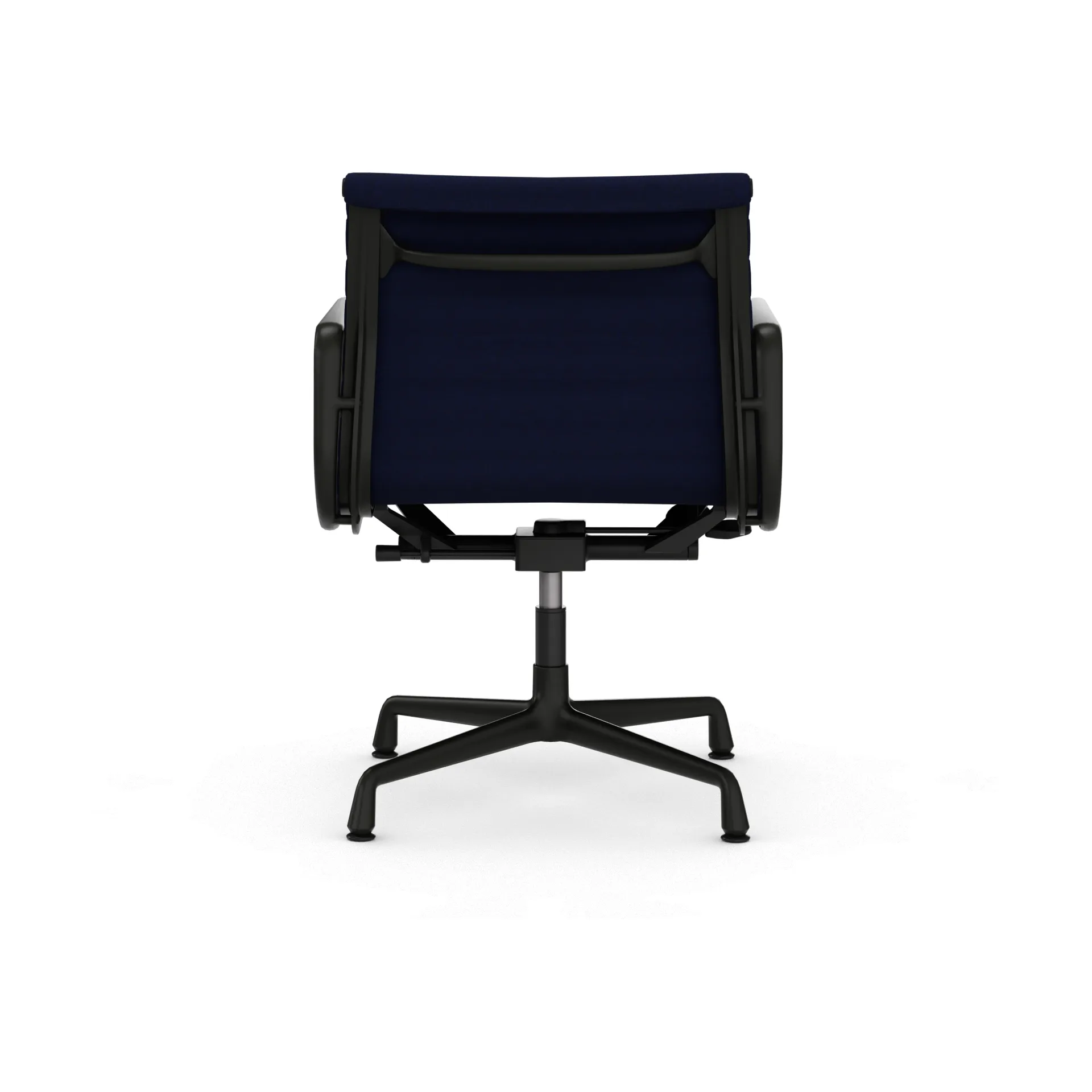 EA132 Aluminium Chair kontorsstol felt glides, 21 dark blue-deep black Vitra