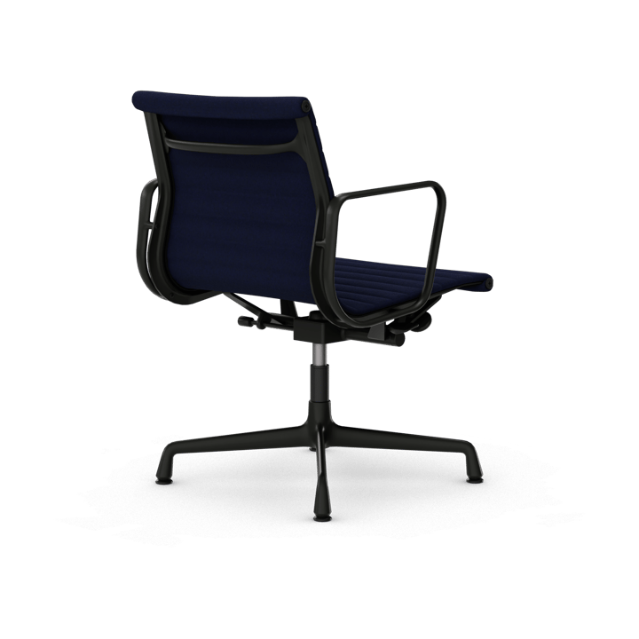 EA132 Aluminium Chair kontorsstol felt glides, 21 dark blue-deep black Vitra