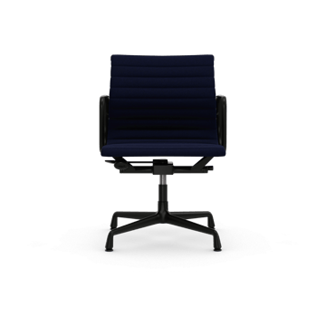 EA132 Aluminium Chair kontorsstol felt glides - 21 dark blue-deep black - Vitra