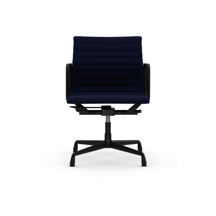 EA132 Aluminium Chair kontorsstol felt glides, 21 dark blue-deep black Vitra