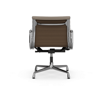 EA132 Aluminium Chair kontorsstol felt glides - 71 sand leather L20-polished - Vitra