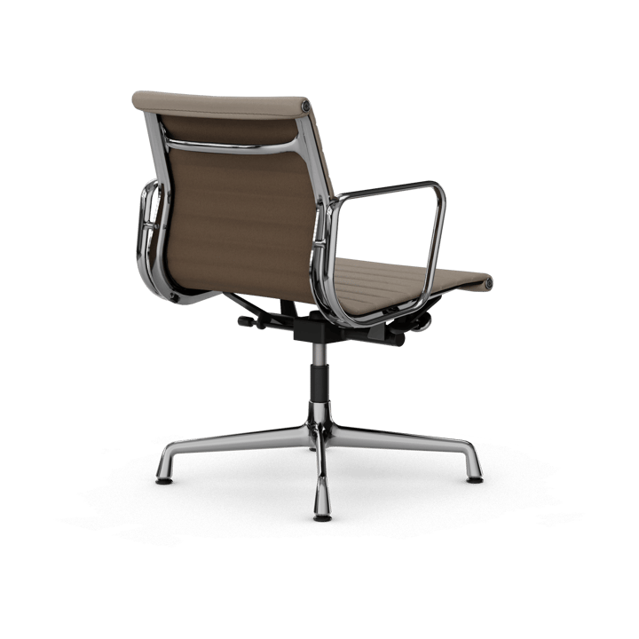 EA132 Aluminium Chair kontorsstol felt glides, 71 sand leather L20-polished Vitra