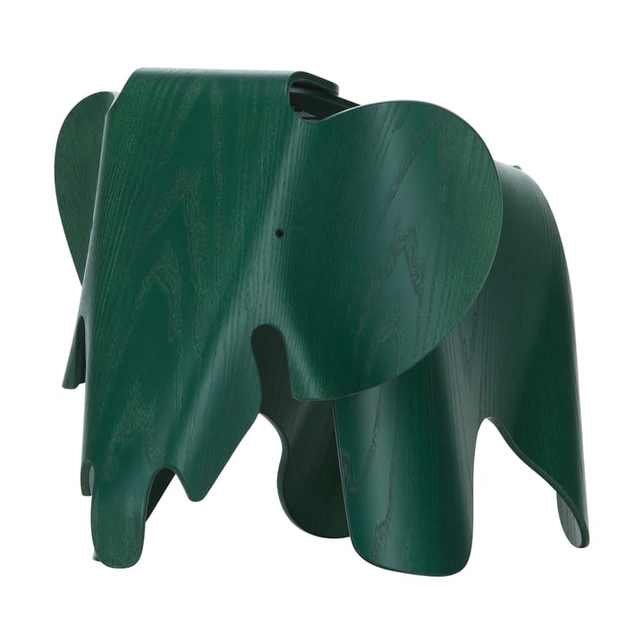 Eames elephant pall/dekoration - Dark green stained plywood - Vitra