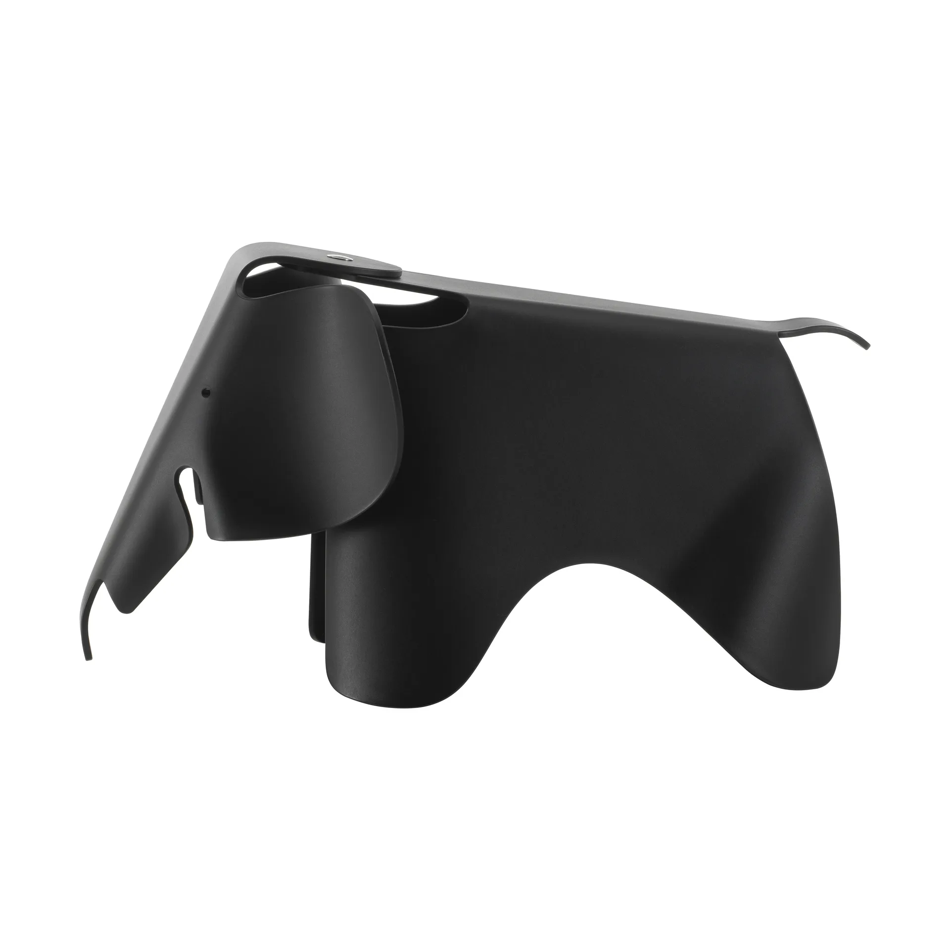 Eames elephant recycled pall/dekoration, Deep black Vitra