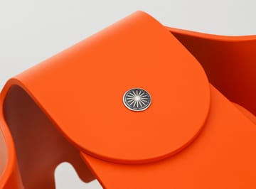 Eames elephant recycled small dekoration - Eames Red Orange - Vitra