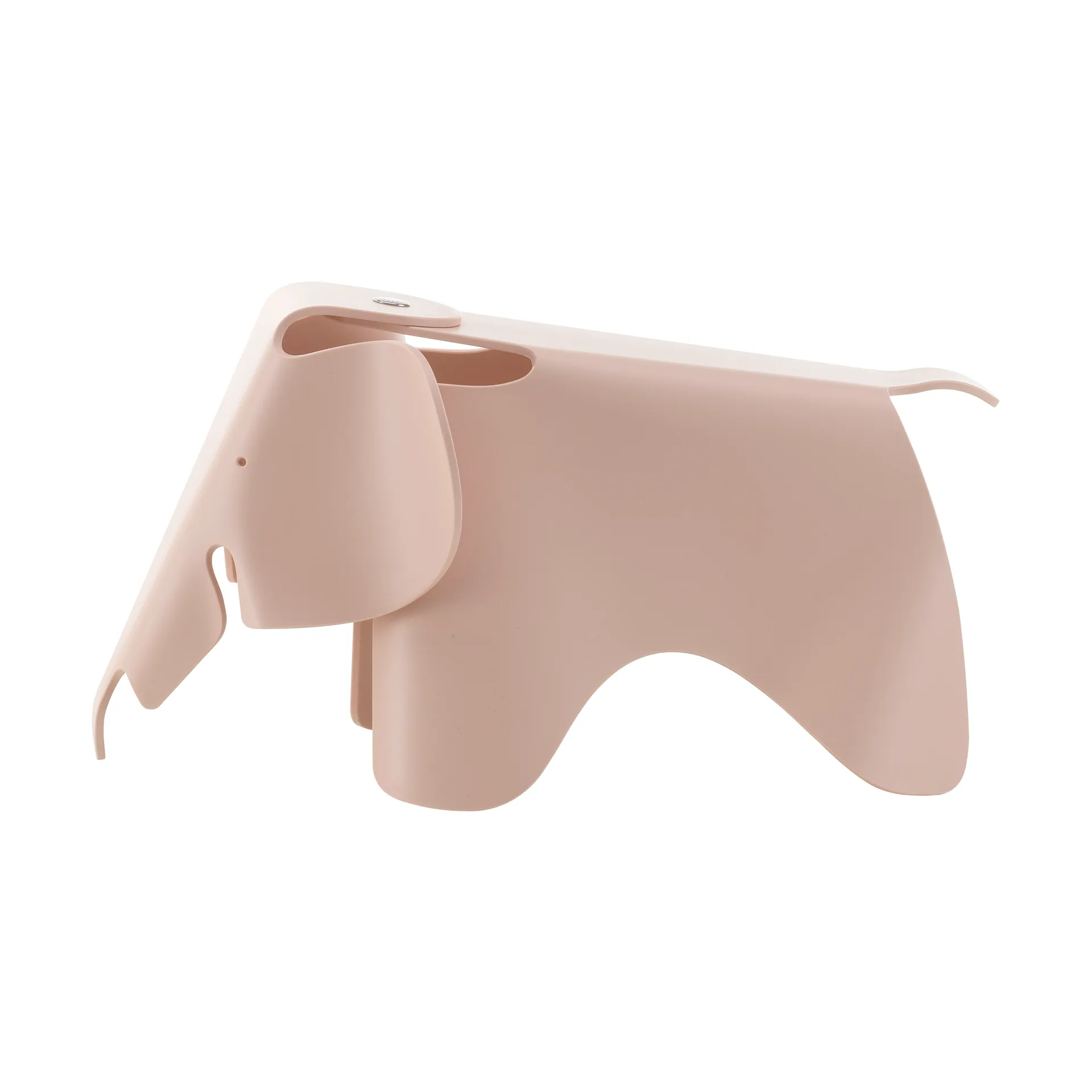 Eames elephant recycled small dekoration, Pale rose Vitra