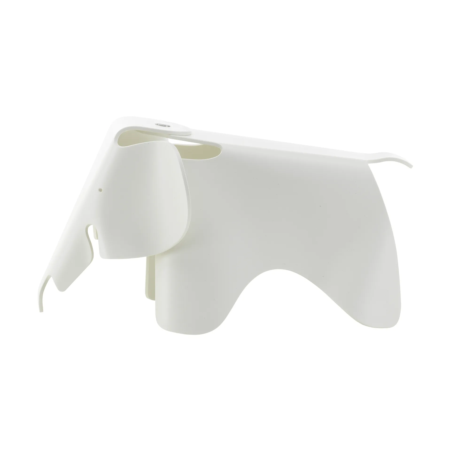 Eames elephant recycled small dekoration, White Vitra