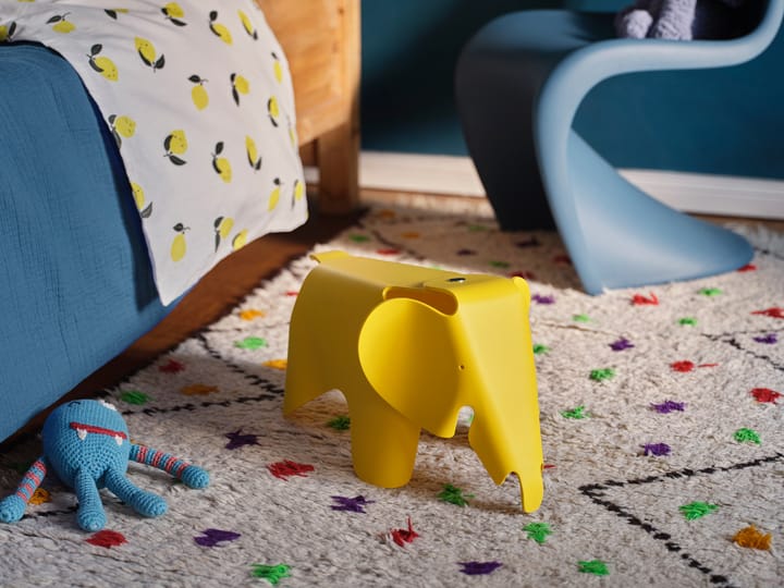 Eames elephant small dekoration, Buttercup Vitra