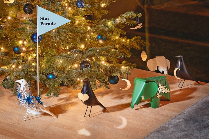 Eames elephant small dekoration, Palm green Vitra