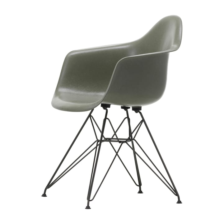 Eames fiberglass armchair DAR karmstol - Raw umber-Basic dark - Vitra