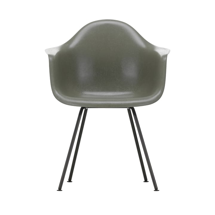 Eames Fiberglass Armchair DAX - Raw umber-basic dark - Vitra