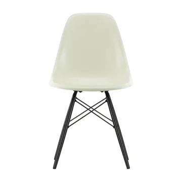 Eames Fiberglass Chairs DSW stol - Parchment-svartbetsade lönnben - Vitra