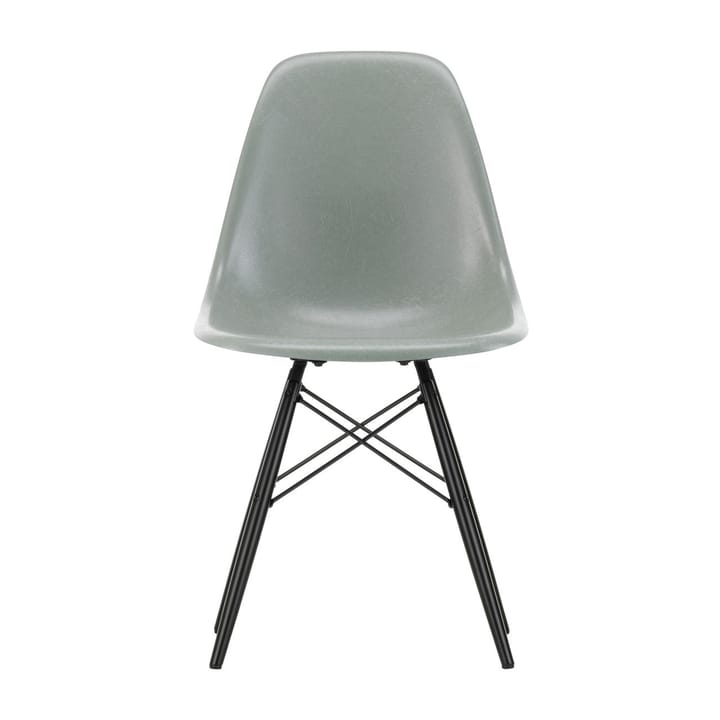 Eames Fiberglass Chairs DSW stol - Sea foam green-black maple - Vitra