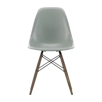 Eames Fiberglass Chairs DSW stol - Sea foam green-dark maple - Vitra
