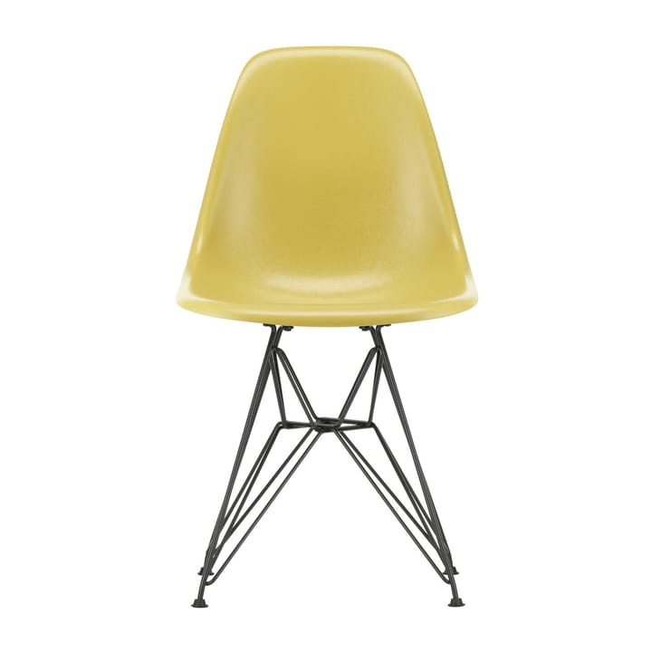 Eames Fiberglass Side Chair DSR stol - Ochre light-Dark basic - Vitra