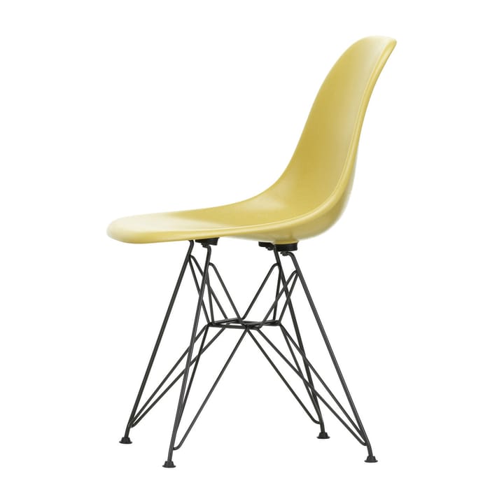 Eames Fiberglass Side Chair DSR stol - Ochre light-Dark basic - Vitra