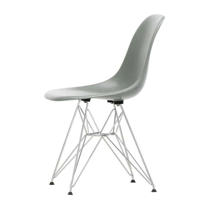 Eames Fiberglass Side Chair DSR stol - Sea foam green-Chrome - Vitra