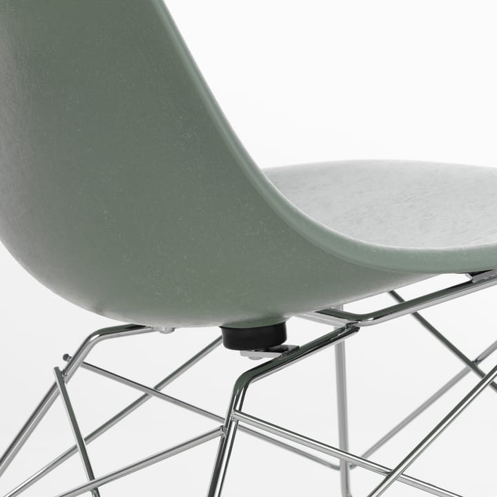 Eames Fiberglass Side Chair LSR loungestol - Sea foam green-chrome - Vitra