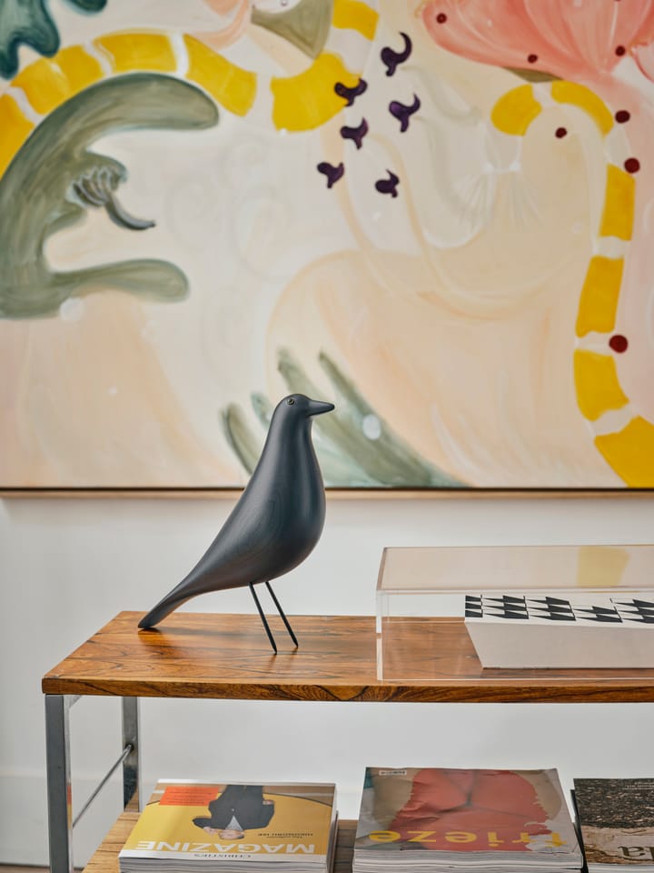 Eames House Bird träfågel, Ash-black Vitra
