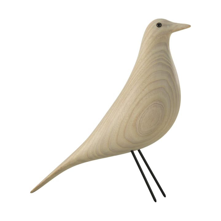Eames House Bird träfågel - Ash-cotton white - Vitra