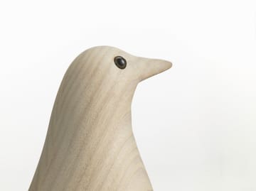 Eames House Bird träfågel - Ash-cotton white - Vitra