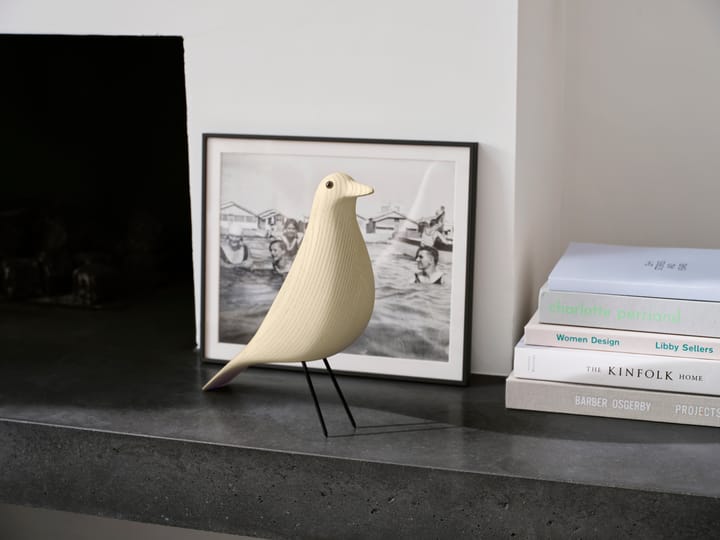 Eames House Bird träfågel, Ash-cotton white Vitra