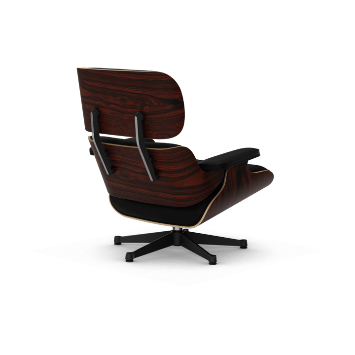Eames Lounge Chair Classic Dimensions, 66 Nero-05 santos palisander-pol. steel-black Vitra