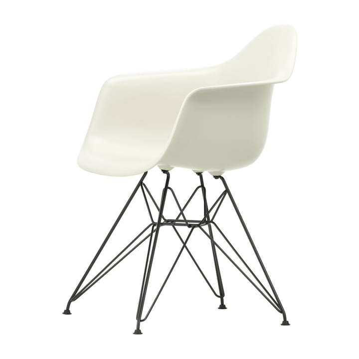 Eames Plastic Armchair RE DAR stol, 11 pebble-black Vitra