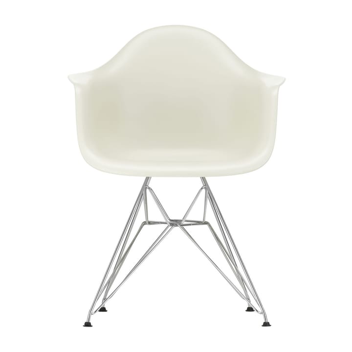 Eames Plastic Armchair RE DAR stol - 11 pebble-chrome - Vitra