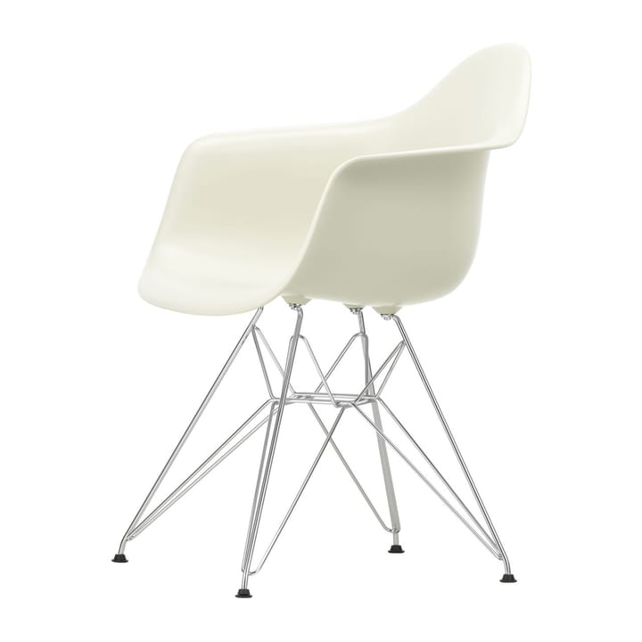 Eames Plastic Armchair RE DAR stol - 11 pebble-chrome - Vitra