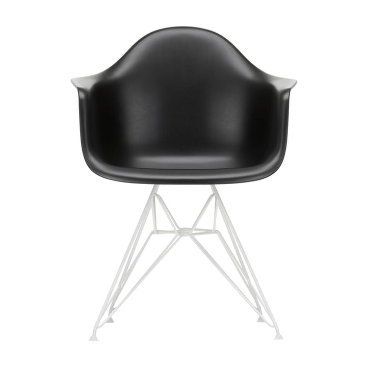 Eames Plastic Armchair RE DAR stol - 12 deep black-white - Vitra