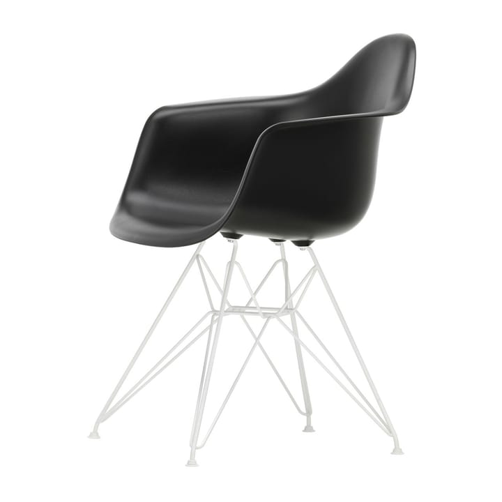 Eames Plastic Armchair RE DAR stol, 12 deep black-white Vitra