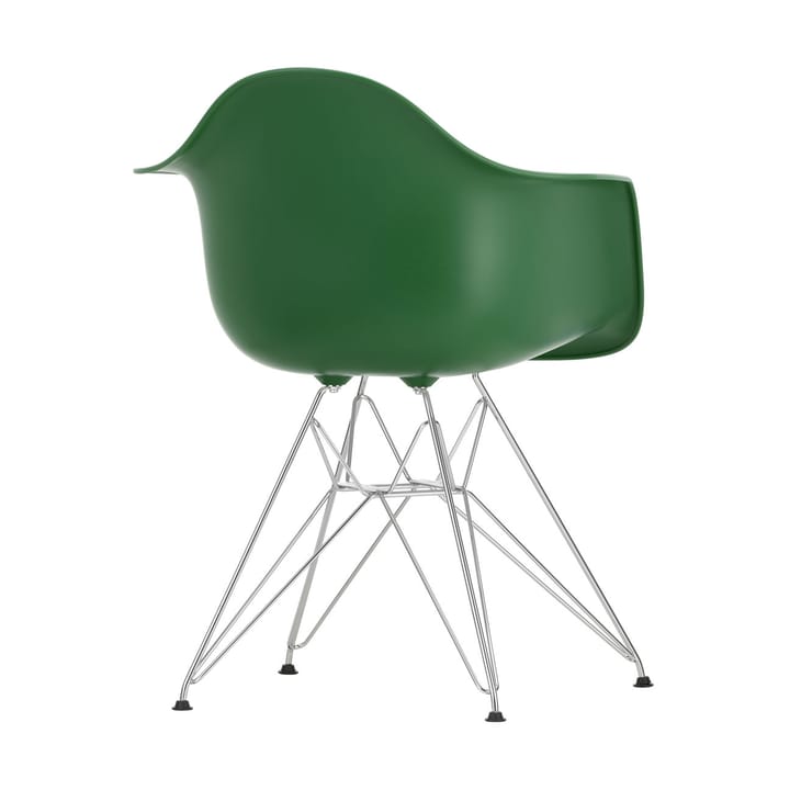 Eames Plastic Armchair RE DAR stol, 17 emerald -chrome Vitra