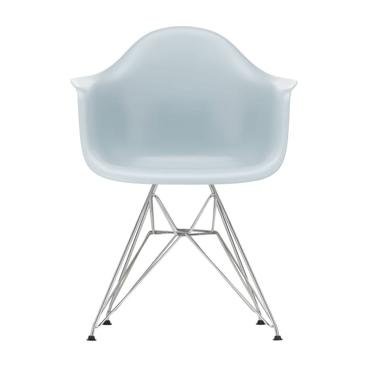 Eames Plastic Armchair RE DAR stol - 23 ice grey-chrome - Vitra