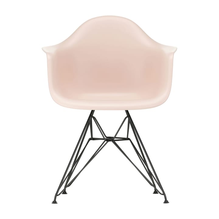 Eames Plastic Armchair RE DAR stol - 41 pale rose-black - Vitra