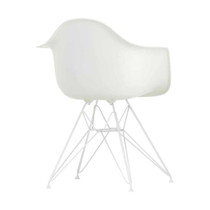 Eames Plastic Armchair RE DAR stol, 85 cotton white-white Vitra
