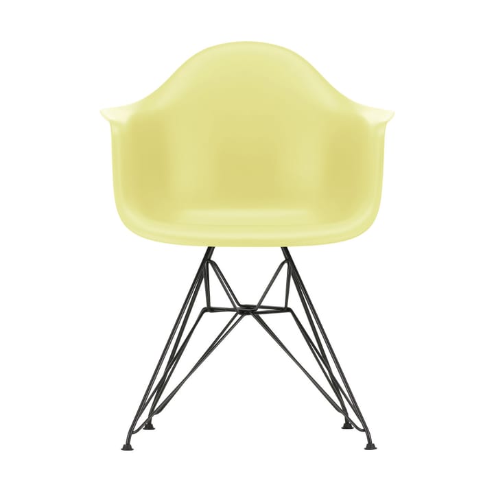 Eames Plastic Armchair RE DAR stol - 92 citron-black - Vitra