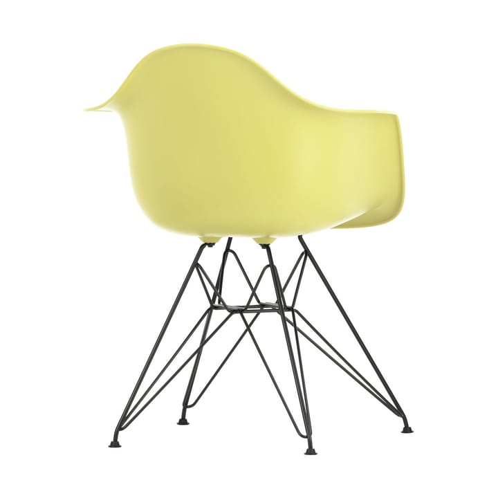Eames Plastic Armchair RE DAR stol, 92 citron-black Vitra