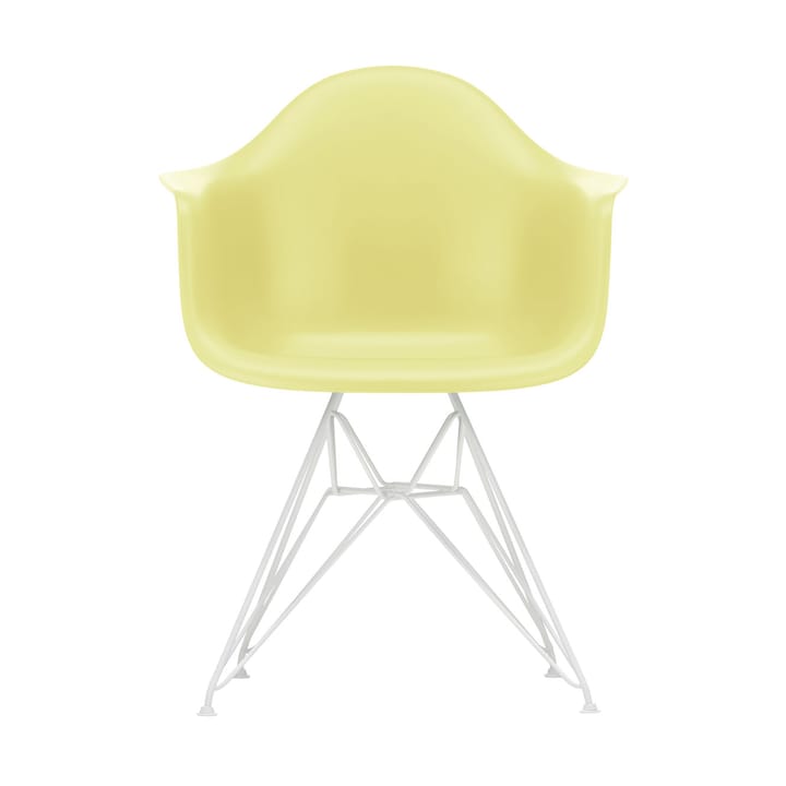 Eames Plastic Armchair RE DAR stol - 92 citron-white - Vitra