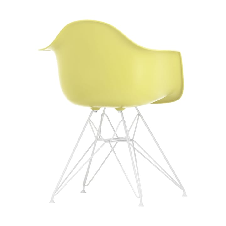 Eames Plastic Armchair RE DAR stol, 92 citron-white Vitra