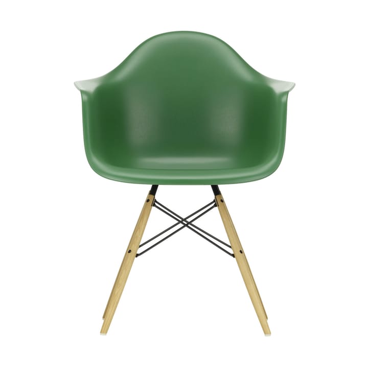 Eames Plastic Armchair RE DAW stol - 17 emerald -ash - Vitra