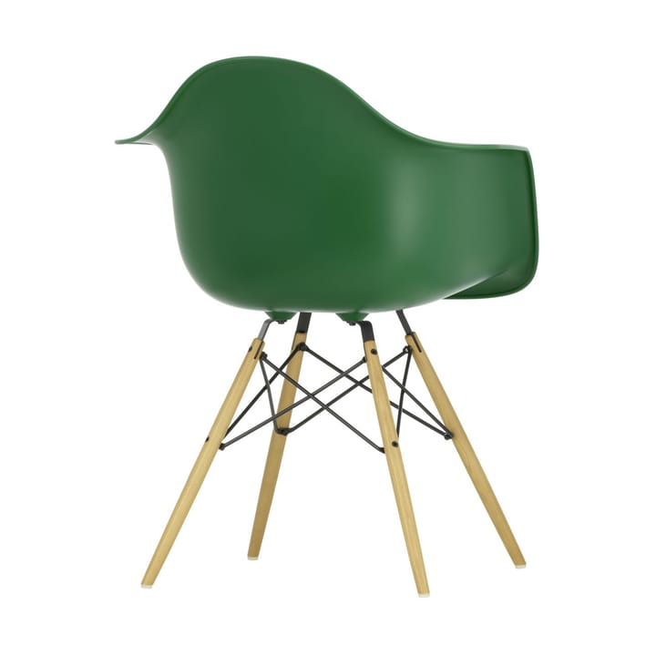 Eames Plastic Armchair RE DAW stol - 17 emerald -ash - Vitra