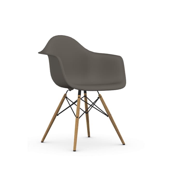 Eames Plastic Armchair RE DAW stol - 56 granite grey-ash - Vitra