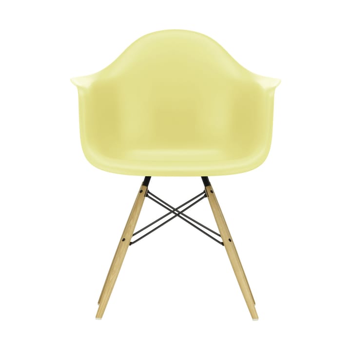 Eames Plastic Armchair RE DAW stol - 92 citron-ash - Vitra