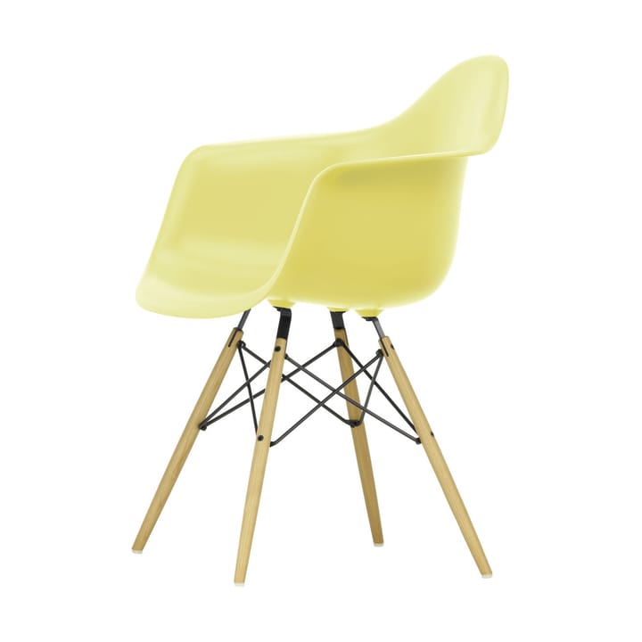 Eames Plastic Armchair RE DAW stol, 92 citron-ash Vitra