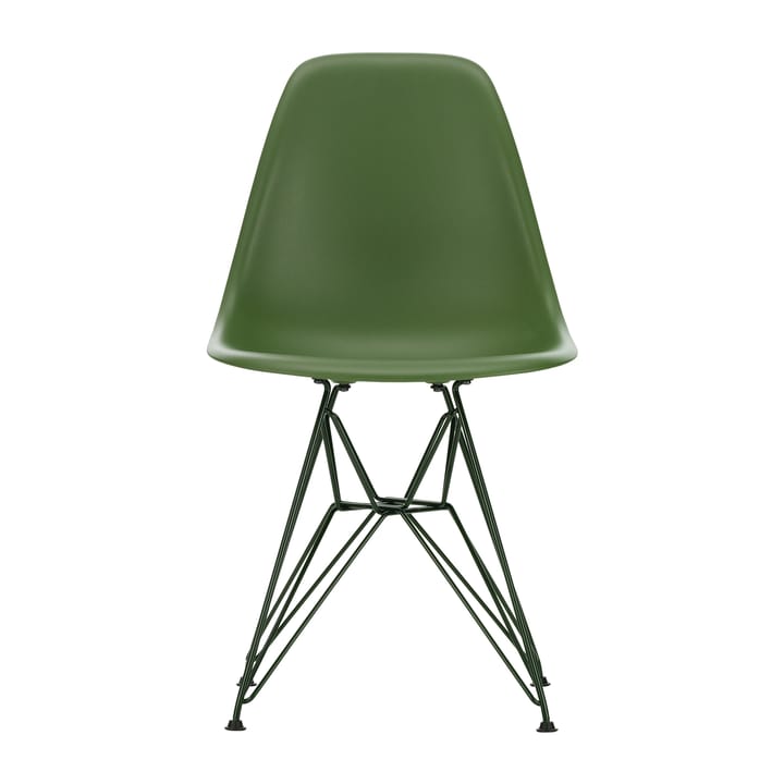 Eames Plastic Side Chair DSR Soft Glides stol  - Forest 48-dark green 24 - Vitra
