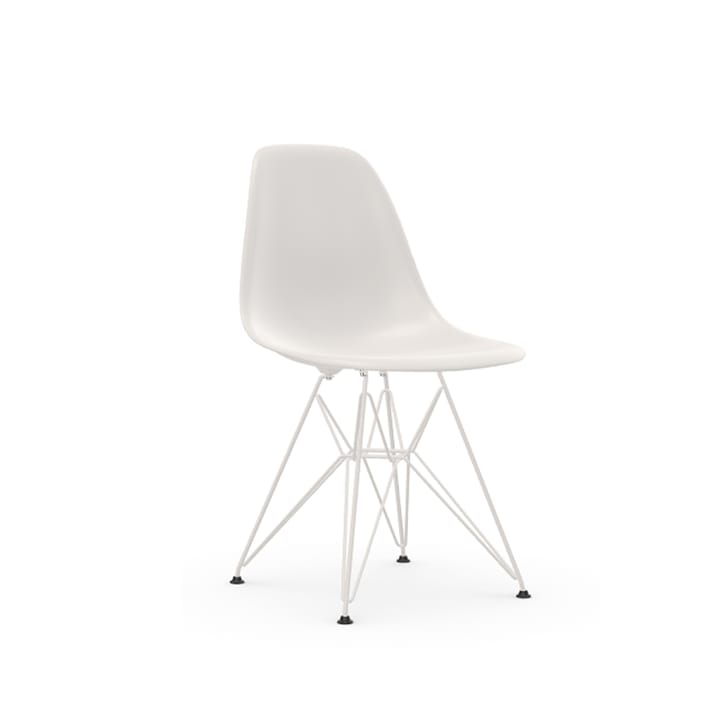 Eames Plastic Side Chair DSR stol - White-White - Vitra