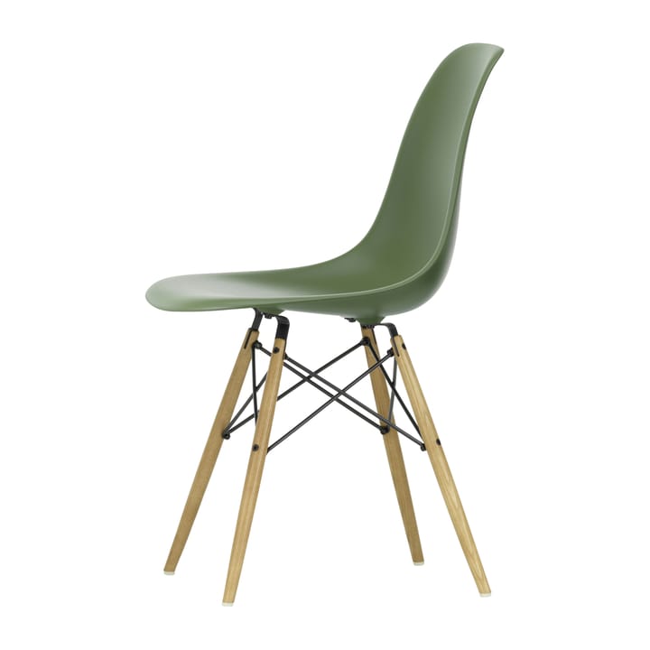 Eames plastic side chair DSW stol askben - Forest - Vitra