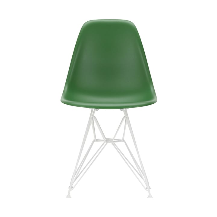 Eames Plastic Side Chair RE DSR stol - 17 emerald -white - Vitra