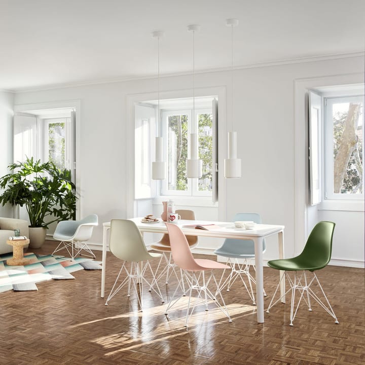 Eames Plastic Side Chair RE DSR stol, 23 ice grey-white Vitra